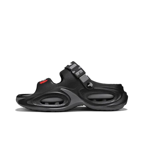 DEERWAY Пляжные сандалии Мужские Черные