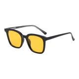 Яркий черный, ночное видение, желтые линзы