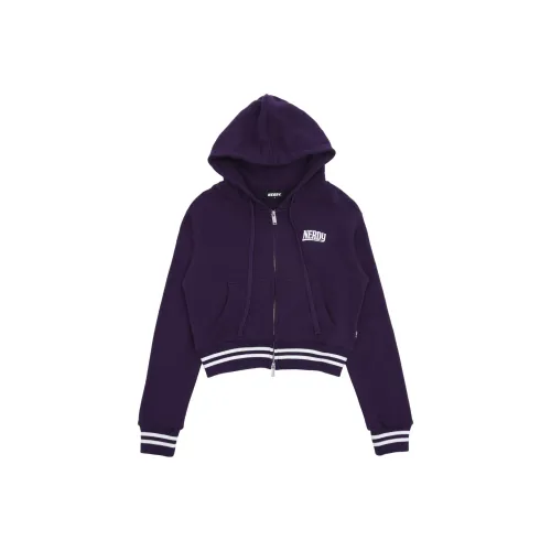 Nerdy Темно-фиолетовый Женские Свитшоты