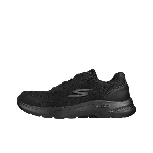 Skechers Go Walk 6 Low Топ Casual Мужской Черный