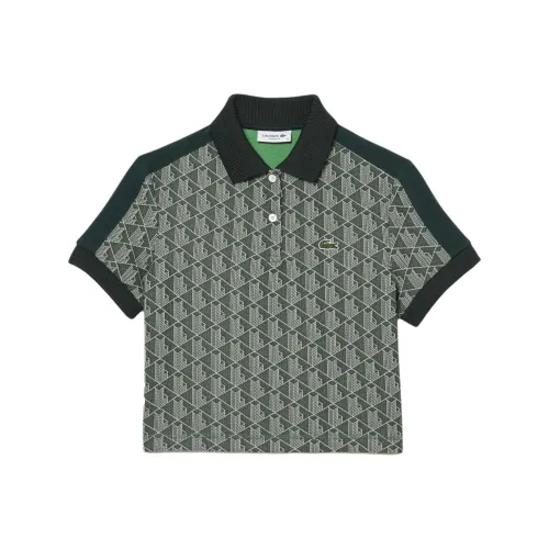 LACOSTE Поло Женское Зеленое