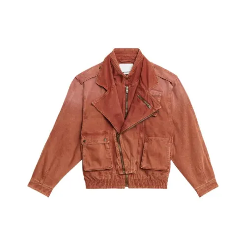 ISABEL MARANT SS25 Куртки и Пальто Мужской Красный