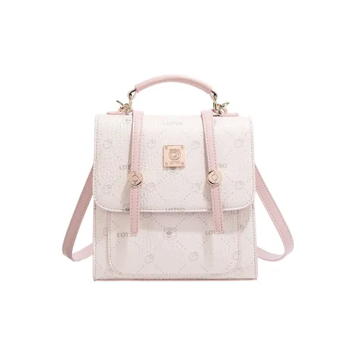 Disney Strawberry Bear Series ПВХ Сумка через плечо Сумка 2 в 1 Рюкзак Женские Многоцветный