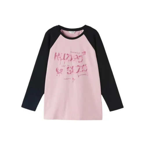 CAIDOBLE· Розовые Женские Футболки