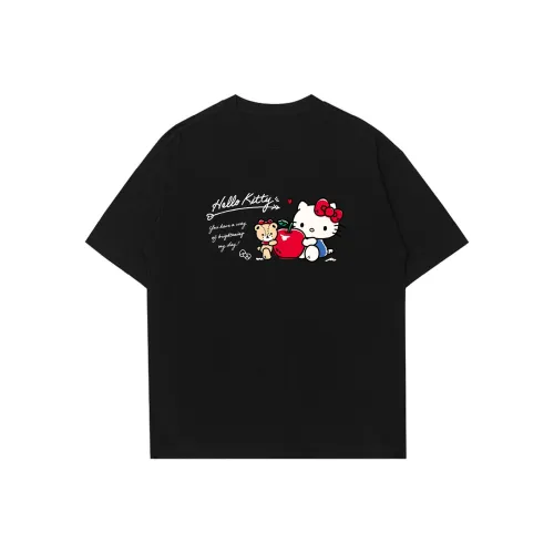 Санрио x HelloKitty Хелло Китти T-рубашка унисекс