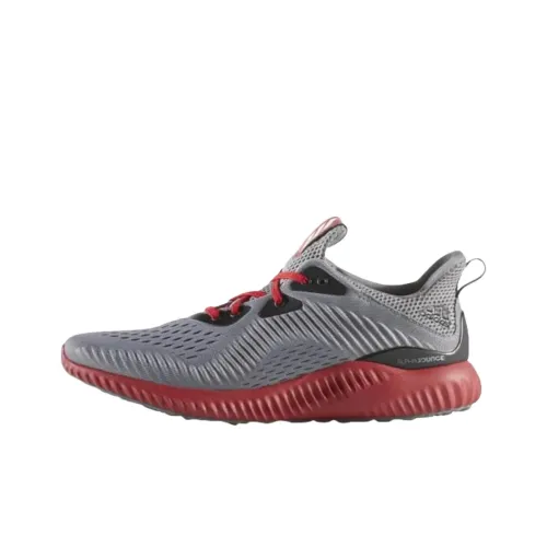 Adidas AlphaBounce Slip-resistant Abrasion-resistant Low Top Casual Running Shoes Men's Gray Adidas AlphaBounce Противоскользящий Устойчивый к истиранию Низкий Топ Повседневные Беговые Кроссовки Мужские Серый