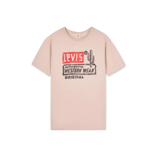 Levis Розовые Женские Футболки