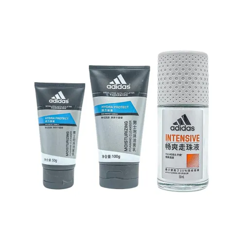 Adidas Мужской Foam Cleanser Наборы для ухода Эффективность в устранении запаха тела Антиперспирант 50 мл + Очиститель 100 г + 50 г