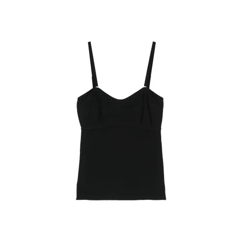 Zimmermann SS24 Топ на бретелях Женский Черный