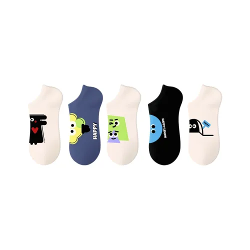 Happylemon No Show Носки Женские 5 пар
