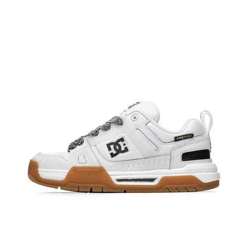DC Shoes Скейтборд Кроссовки Низкие Белый/Серый Унисекс