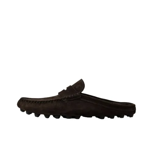 TOD'S Gommino Домашние тапочки Мужской Коричневый