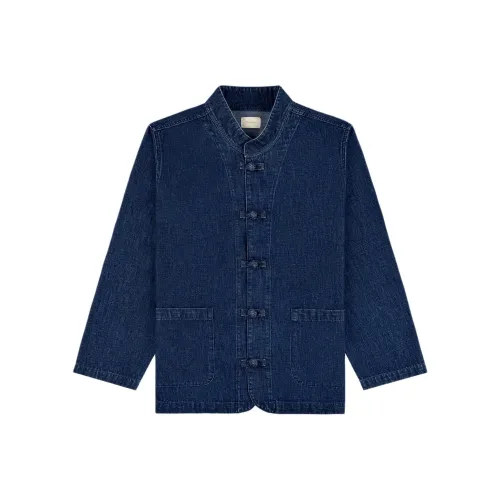 AIME LEON DORE SS25 INDIGO Унисекс Джинсовые куртки