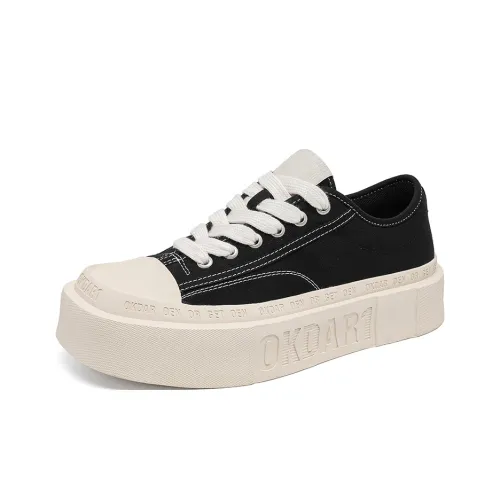 KUNGFUDEER Low-Top Canvas Shoes Unisex