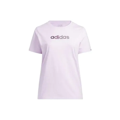 Adidas T-Shirt Женская Светло-фиолетовая