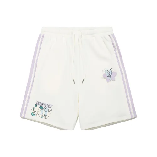 Guuka Повседневные шорты унисекс кремово-белого цвета