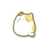 Милый котенок брошь [желтый белый котенок]