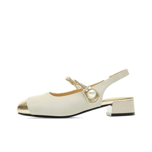 AGSDON Грубый каблук Высокие каблуки 3,5 см Женские