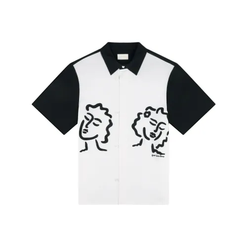 AIME LEON DORE Белая унисекс рубашка