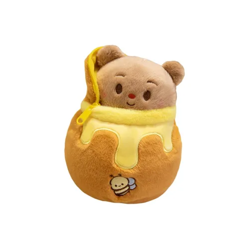 MLING Креативный Мультяшный Медовый Баррель Медвежонок Кукла Плюшевая Подвеска 18 см Высота