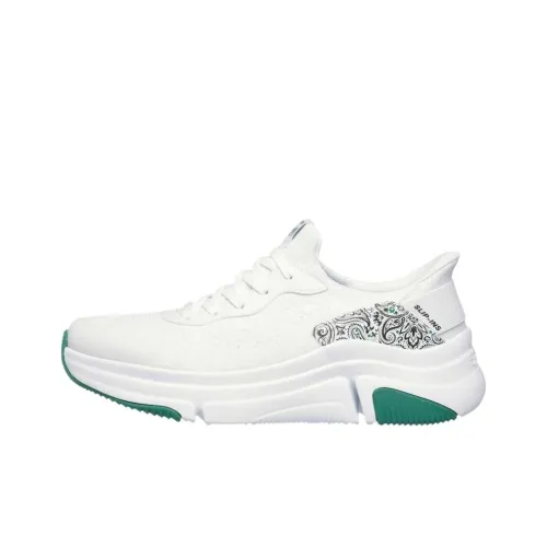 SNOOP DOGG x Skechers Slip ins Низкий топ Повседневная обувь Мужская Белая