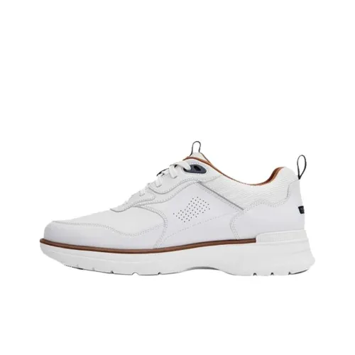 ROCKPORT Prowalker Next Аbrasion Resistant Низкий Топ Повседневная Обувь Мужская Белая