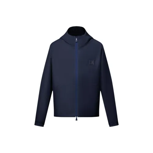 LOUIS VUITTON FW25 Куртки и пальто Мужской Темно-синий