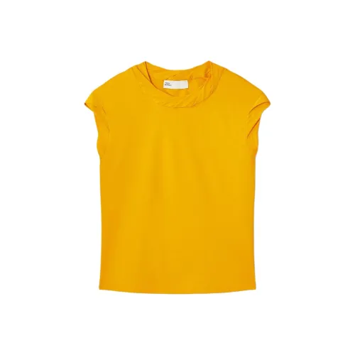 TORY BURCH T Рубашка Женская Солнце Желтая