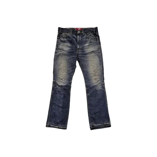 JUNYA WATANABE BerBerJin X Levi's Collaboration Синий Мужской Джинсы
