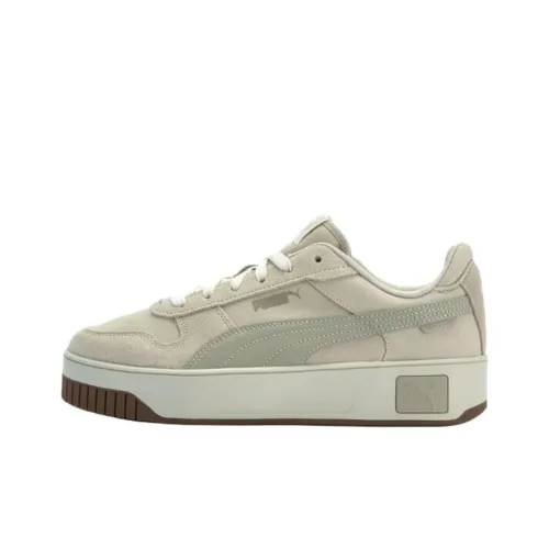 PUMA Carina Street Low Топ Кроссовки для скейтбординга Женские Снег