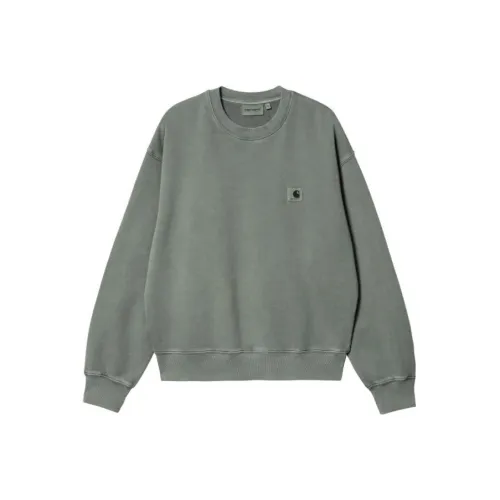 Carhartt WIP Collaboration Дымчато-зеленый Женские Свитшоты