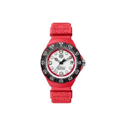 TAG HEUER Солнечный Кварцевый Movement Женские Часы F1 Collection 38 мм Белые