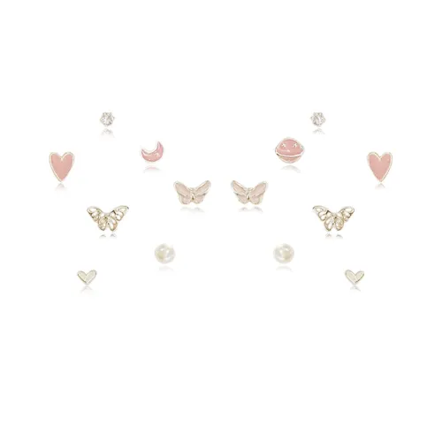 Серьги-гвоздики из стерлингового серебра 925 пробы Ringlove для женщин