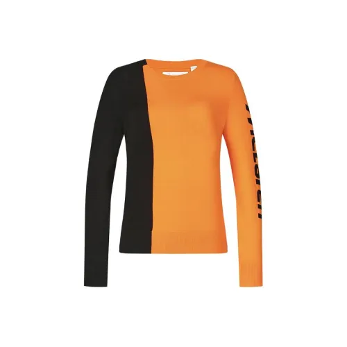 FILA x McLAREN серия GOLF Трикотаж Женский Пламя Оранжевый