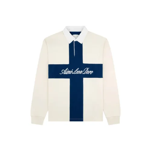 AIME LEON DORE SS25 Крем Унисекс Регбийные Джерси