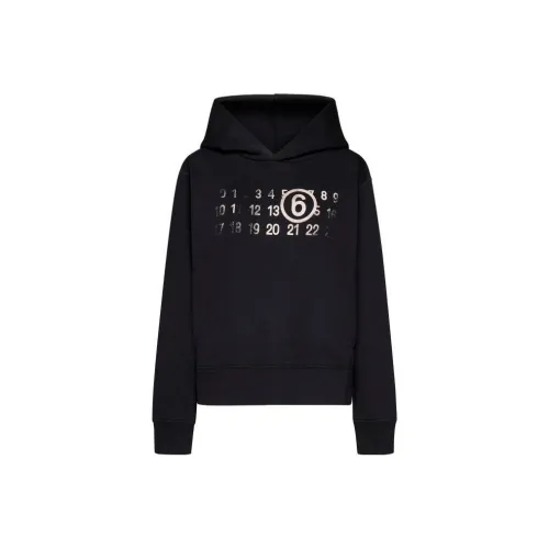 MM6 Maison Margiela Черные Женские Свитшоты