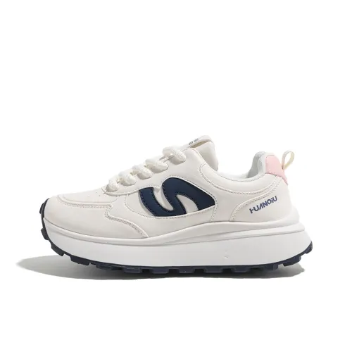 HUANQIU Износостойкий Дышащий Низкий Топ Повседневная Обувь Женская Бежевая Синяя