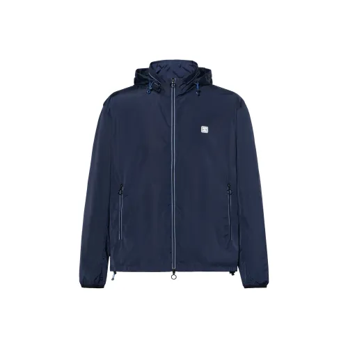 ARMANI EXCHANGE Темно-синие мужские куртки