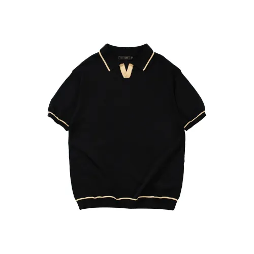 DAVID&ME Черная унисекс футболка