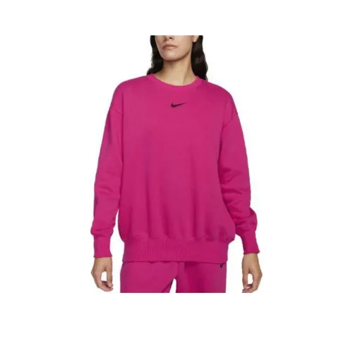 Nike Толстовка Женская Розовая Красная