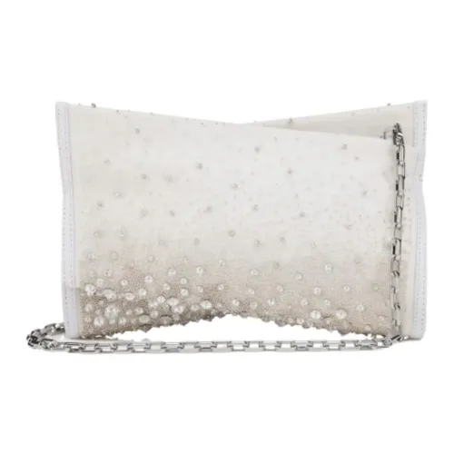 CL LUBOTING Шифон Сатин Клатч Сумка Сумка через плечо Женская Белая