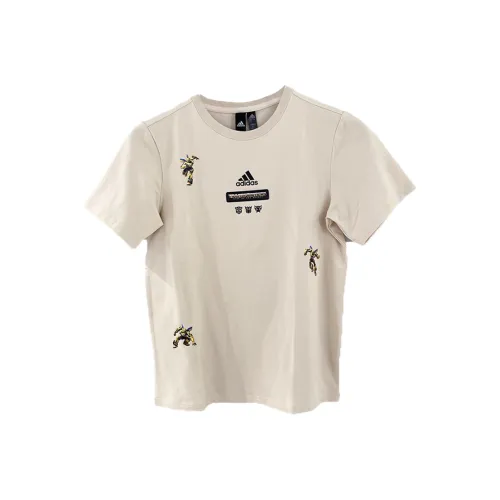 Adidas Бежевые Женские Футболки