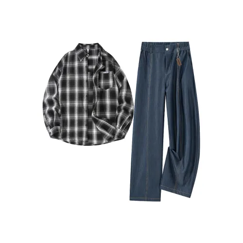 FAKE VINTAGE Рубашка Комплект Унисекс