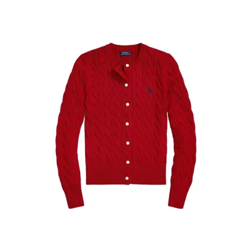 Polo Ralph Lauren SS23 Трикотаж Женский Ярко-Красный