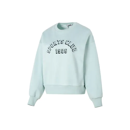 New Balance Светло-синий Женские Свитшоты