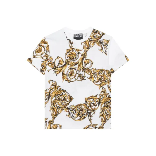 VERSACE JEANS COUTURE Белая Мужская Футболка