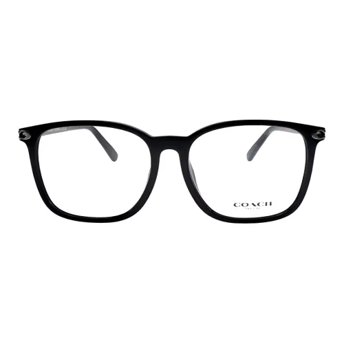 COACH Пластиковая оправа Квадратные Оправы для очков Женские Черные