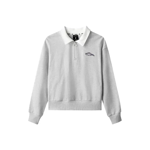 Skechers Sports Alliance Series Толстовка Женская Светло-Серый Фотиния