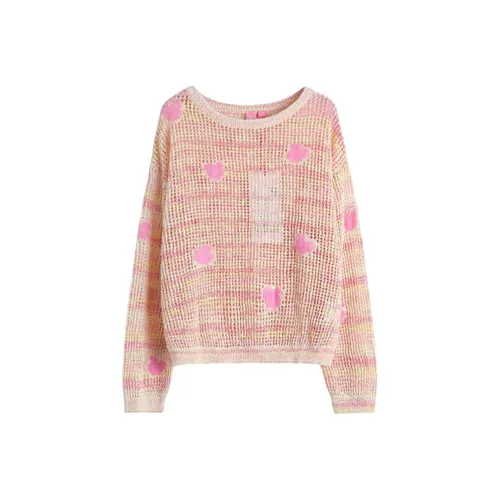 LALABOBO Трикотаж Женский Полосы Цветовой блок