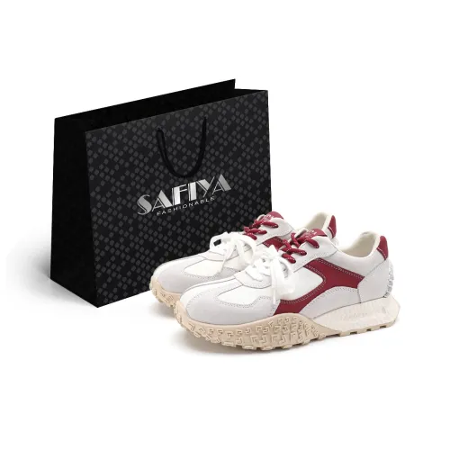 Safiya Низкий Топ Casual Женский Бежевый Красный